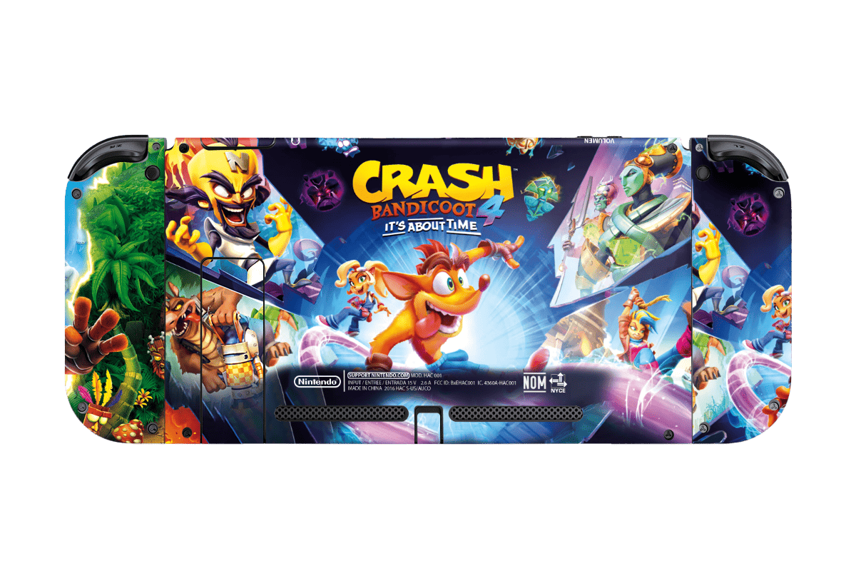Crash Skin Nintendo Switch (2017) Xonebrand