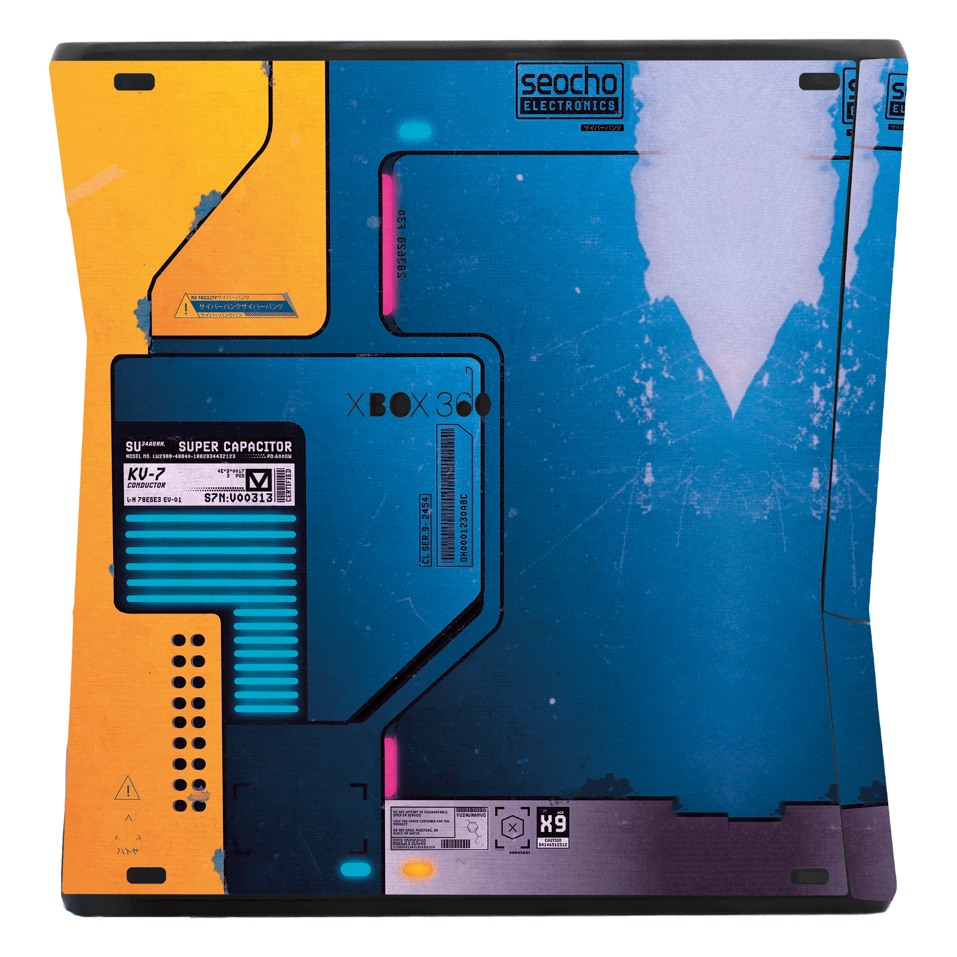 Cyberpunk 2077 Skin Xbox 360 Slim