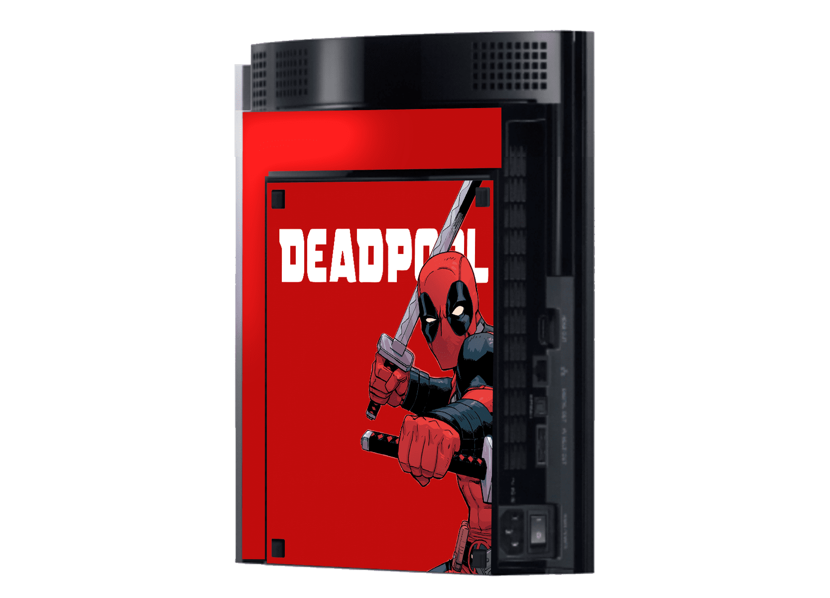 Deadpool Skin Playstation 3 Fat