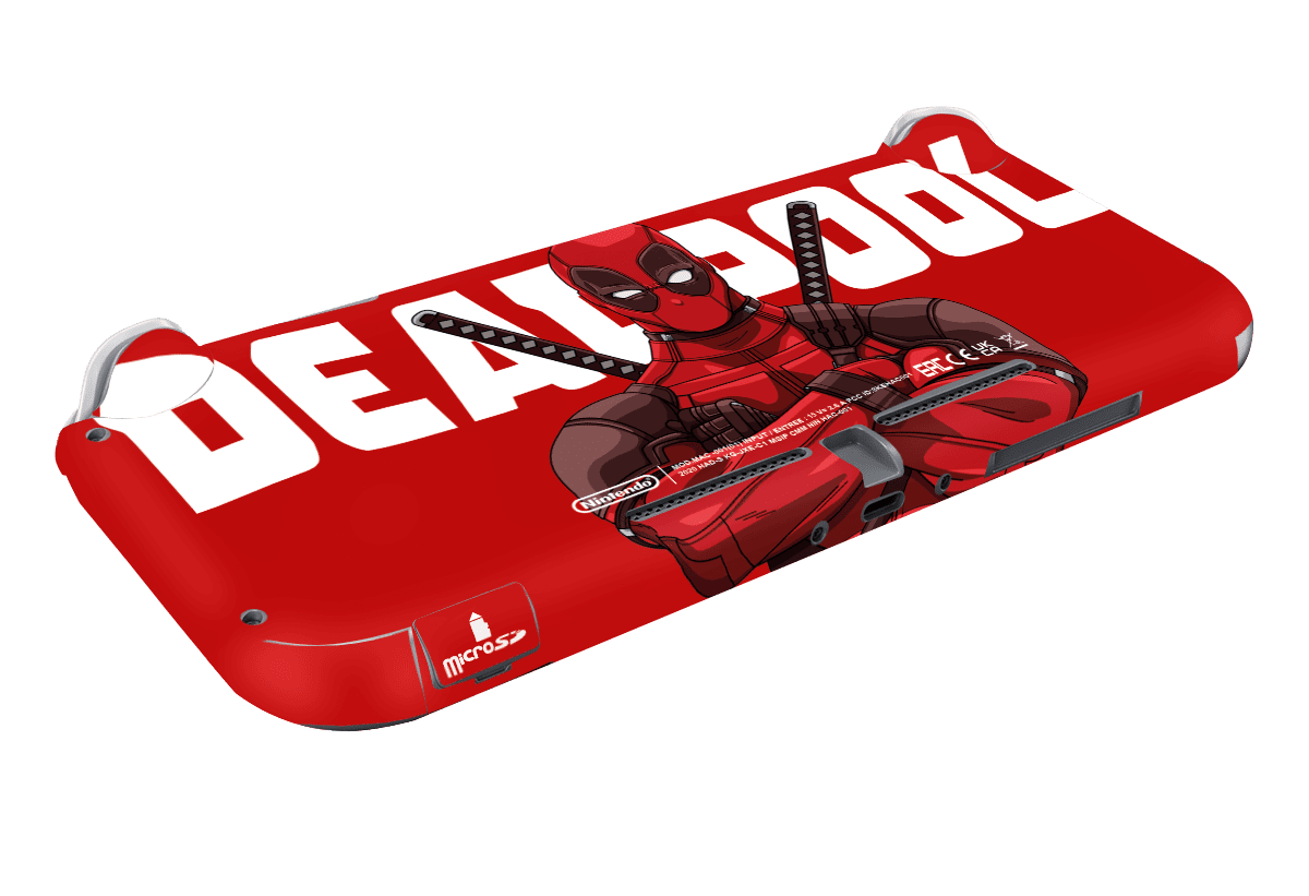 Deadpool Skin Nintendo Switch Lite Xonebrand