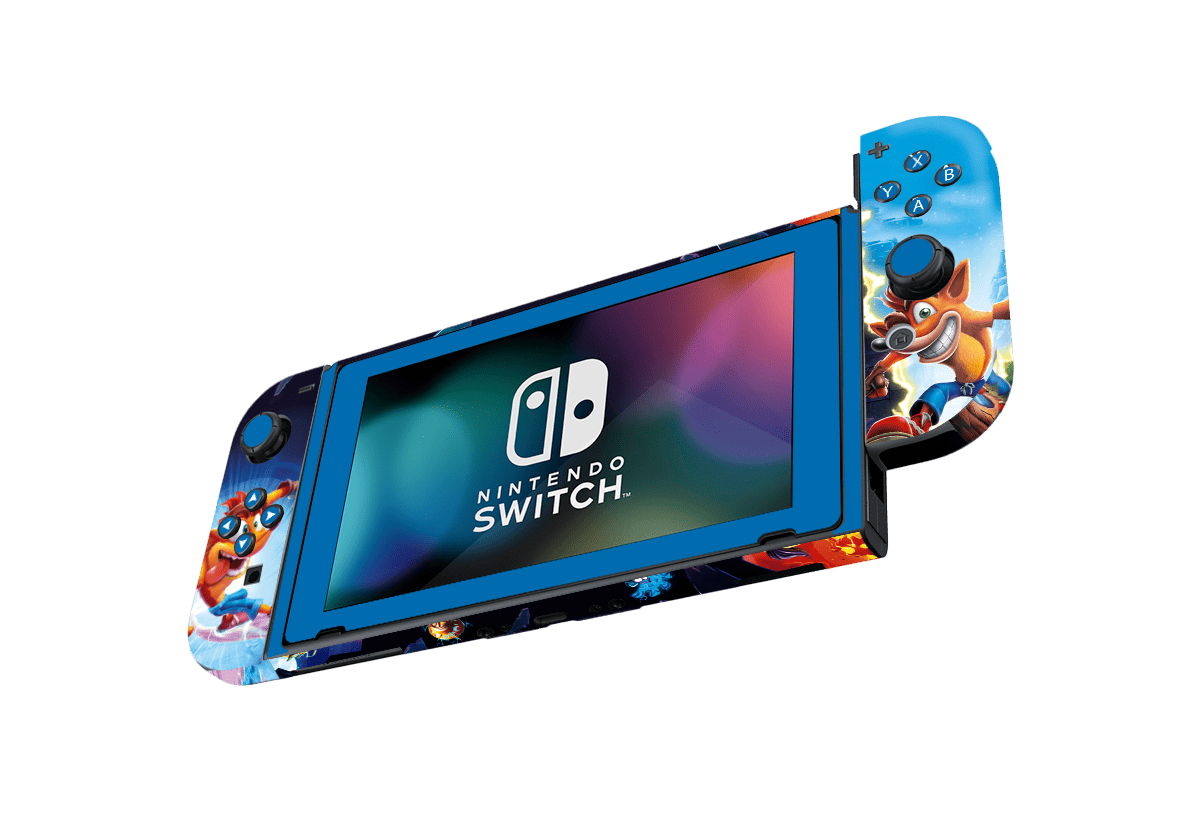Crash Skin Nintendo Switch (2017) Xonebrand