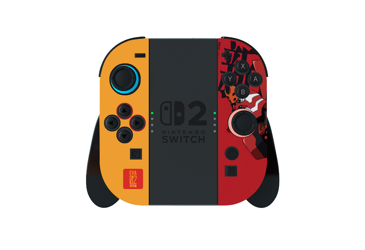 Evagelion eva-02 Skin Nintendo Switch 2 (2025)
