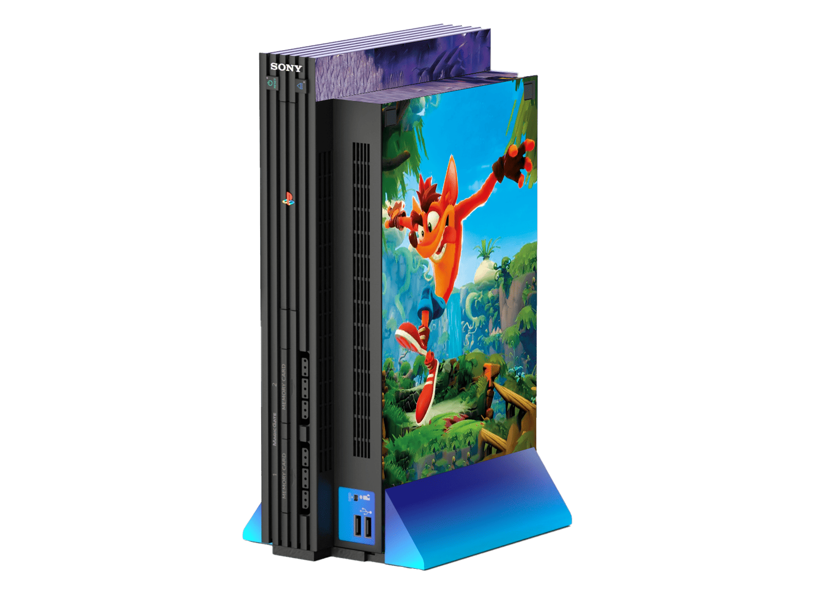 Crash Skin Playstation 2 Fat Xonebrand
