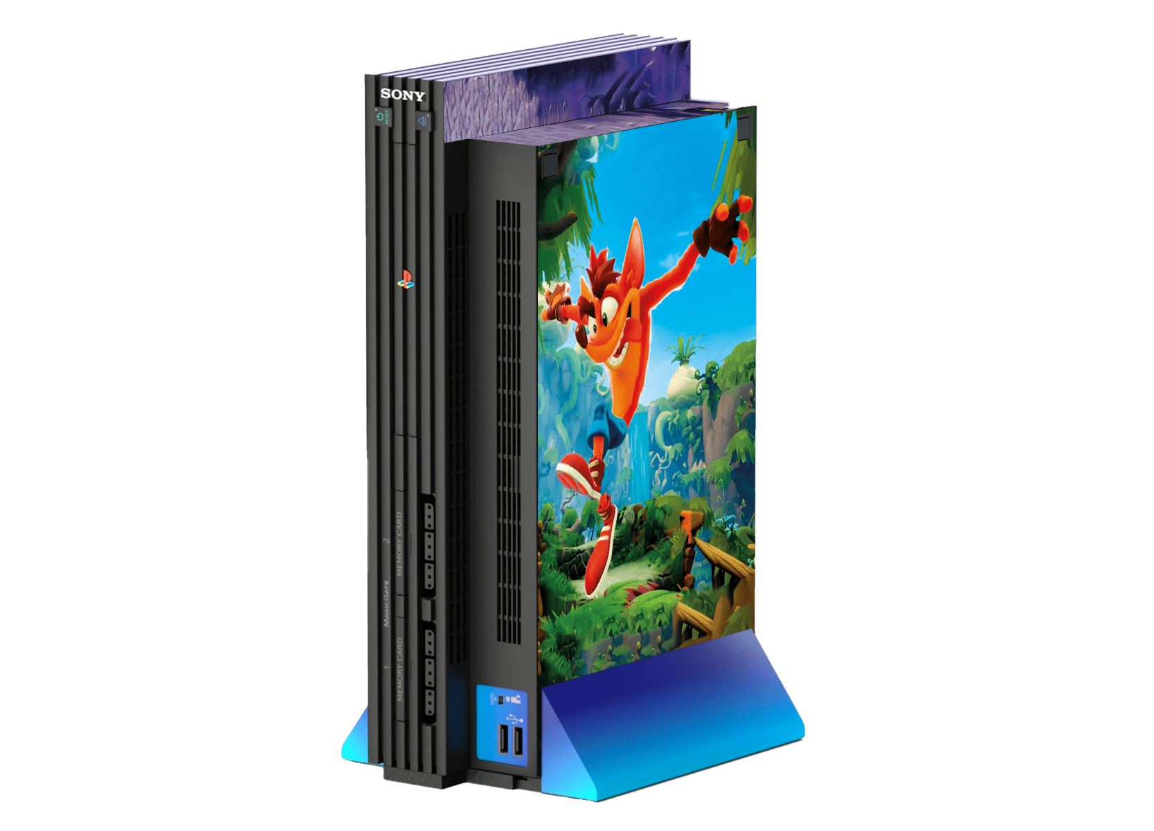 Crash PS2 Fat Bundle Skin