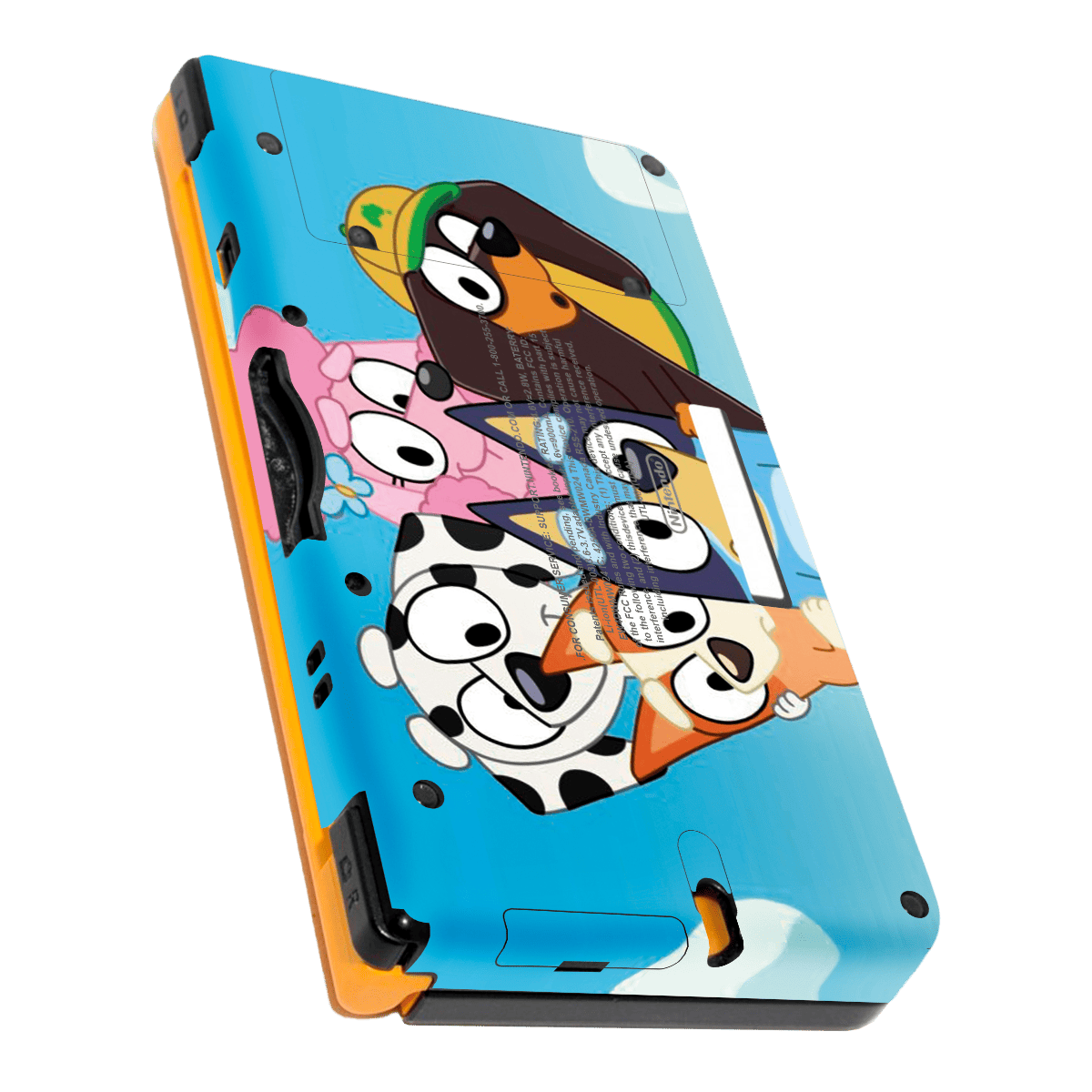 Bluey Nintendo DSI XL 2010 Skin