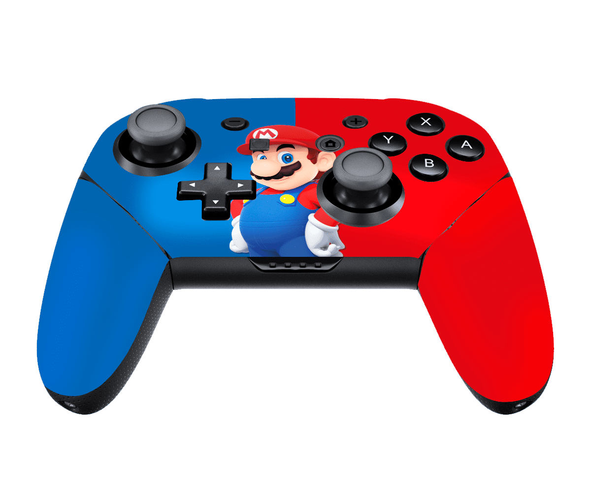 Super Mario Bros Nintendo Switch Pro Control Skin