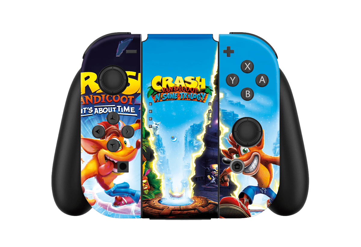 Crash Bandicoot Nintendo Switch Skin