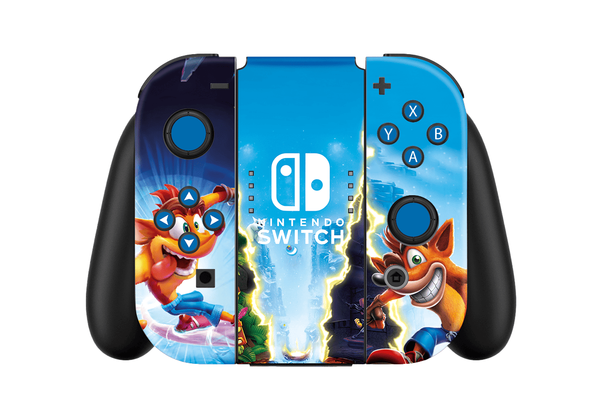 Crash Skin Nintendo Switch (2017) Xonebrand