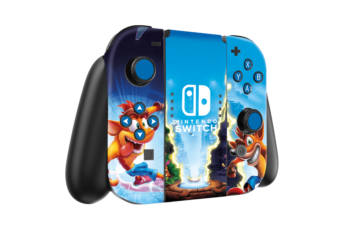 Crash Skin Nintendo Switch (2017) Xonebrand