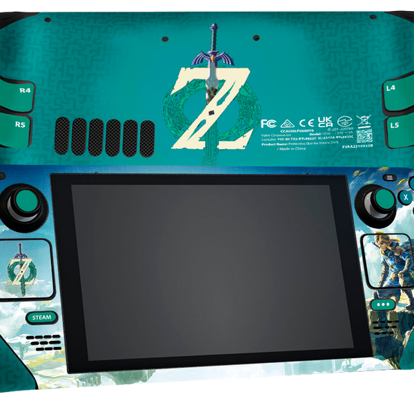 Zelda Tears of the Kingdom Steam Deck Skin Xonebrand