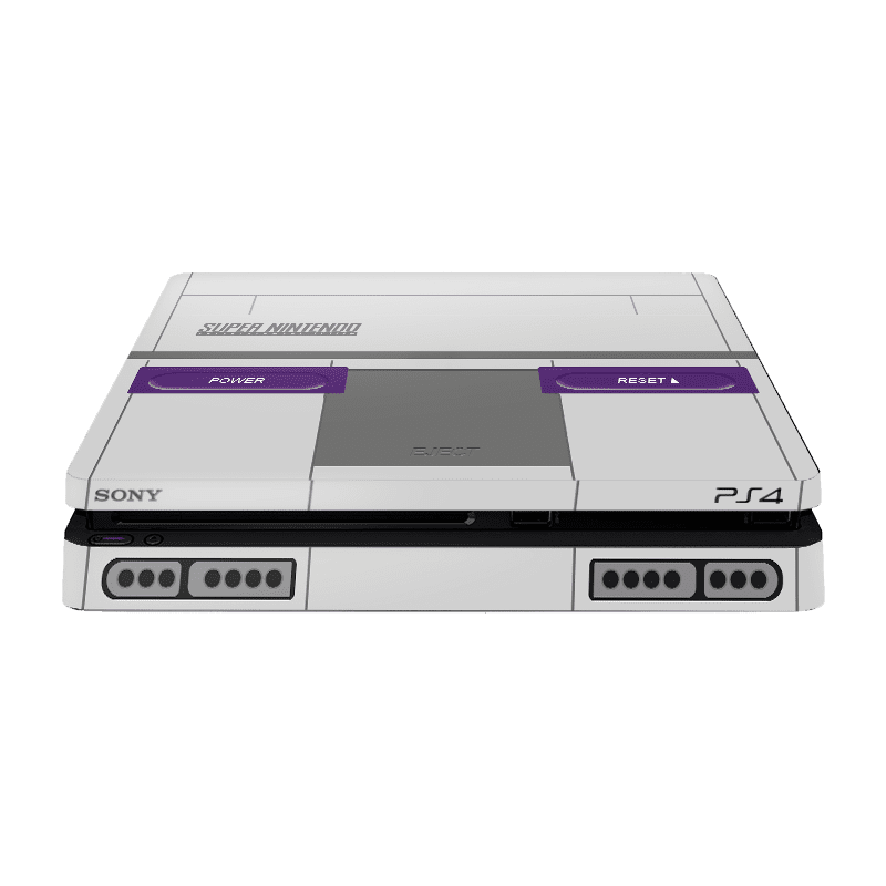 SNES Skin Playstation 4 Slim