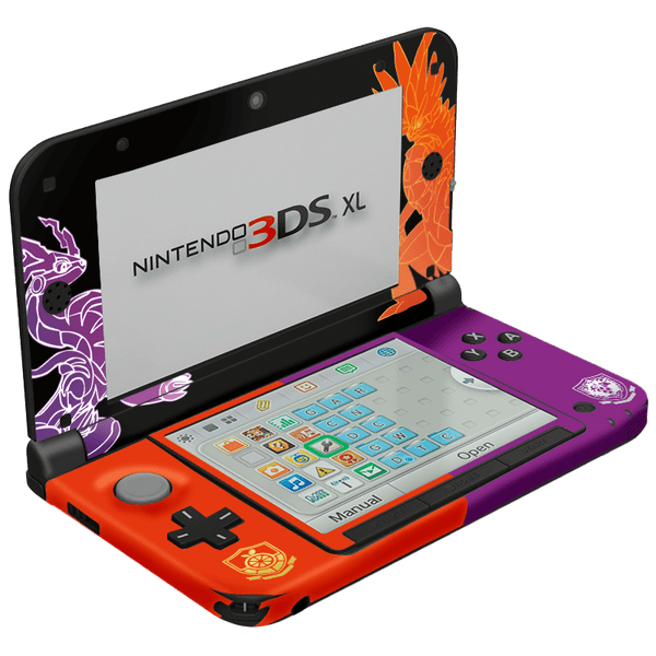 Pokemon Scarlet & Violet Skin Nintendo 3Ds XL (2012)