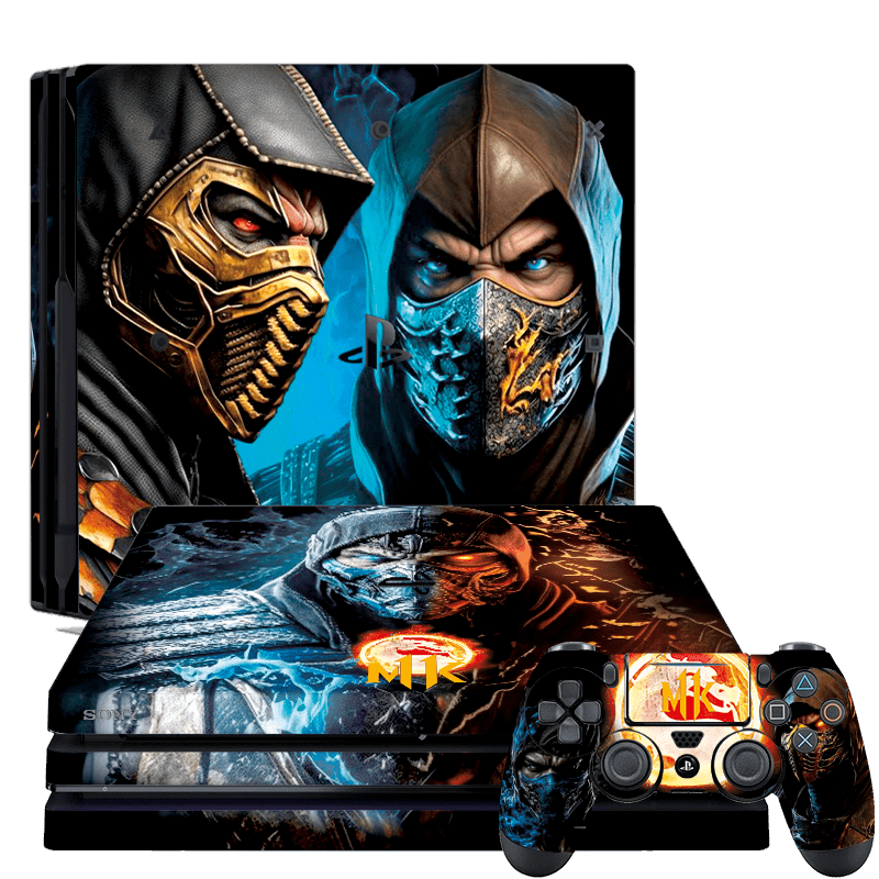 Mortal Kombat Skin Playstation 4 Pro Xonebrand