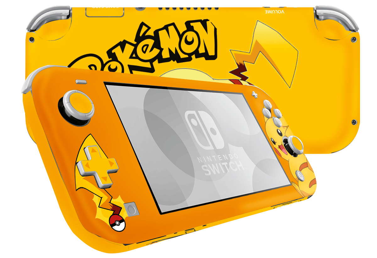 Pokemon Pikachu Skin Nintendo Switch Lite Xonebrand