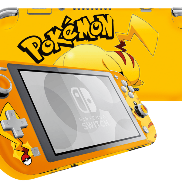 Pokemon Pikachu Skin Nintendo Switch Lite