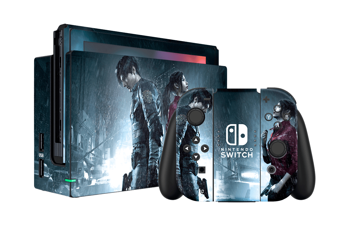 Resident Evil 2 Skin Nintendo Switch (2017) Xonebrand