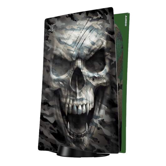 Camuflado Skull Skin Playstation 5 Fat