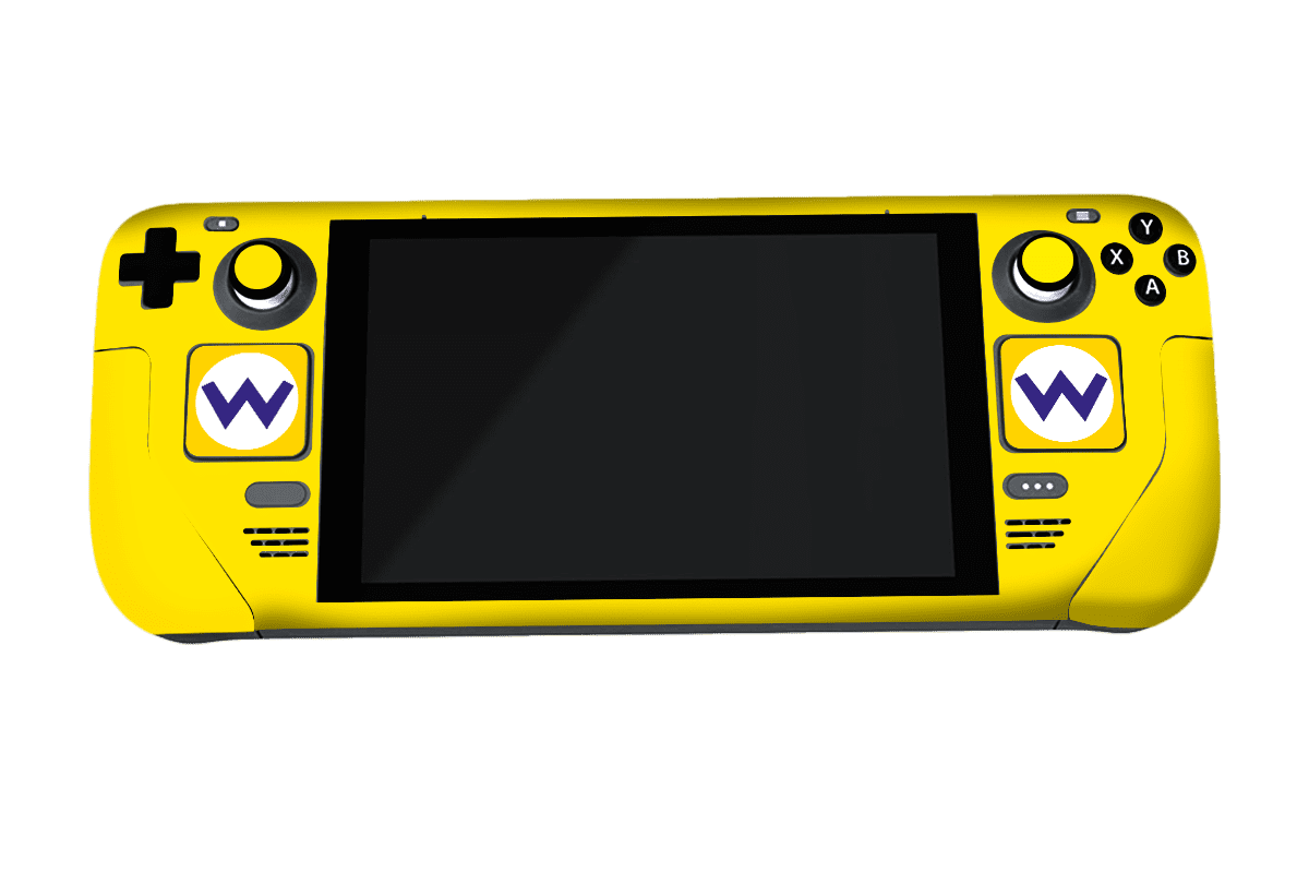 Mario Bros Steam Deck Handheld Gaming Computer Skin