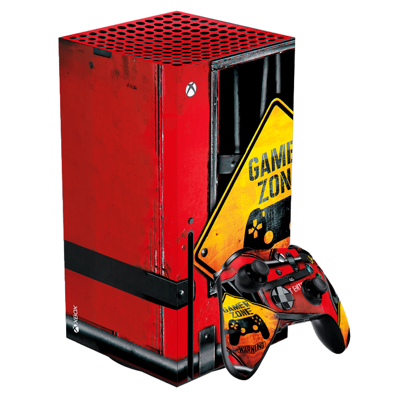 Gamer Zone Xbox Series X Skin Xonebrand