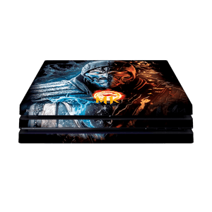 Mortal Kombat Scropio & Sub Zero PS4 Pro Bundle Skin