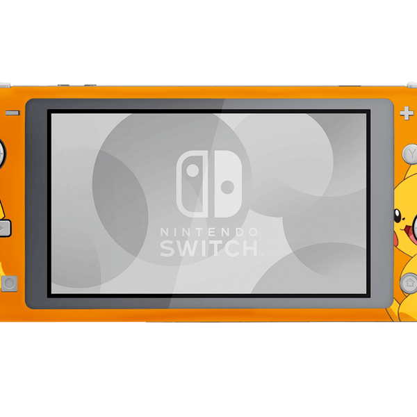 Pokemon Pikachu Skin Nintendo Switch Lite