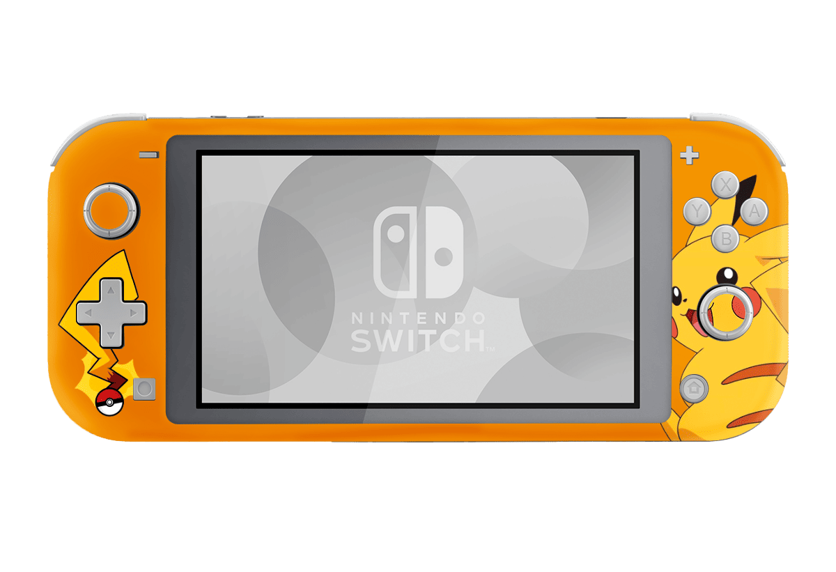 Pokemon Pikachu Skin Nintendo Switch Lite