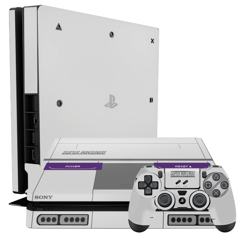 SNES Skin Playstation 4 Slim