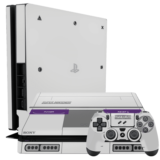 SNES Skin Playstation 4 Slim