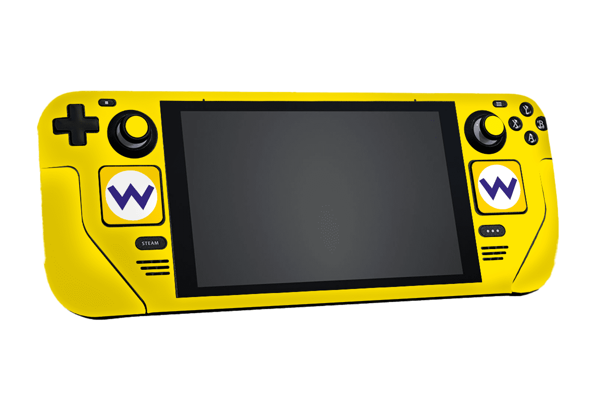 Mario Bros Steam Deck Handheld Gaming Computer Skin