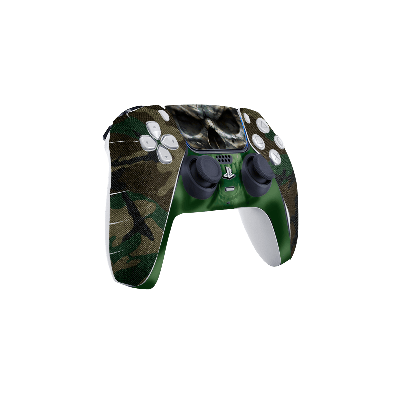 Camuflado Skull Skin Playstation 5 Fat