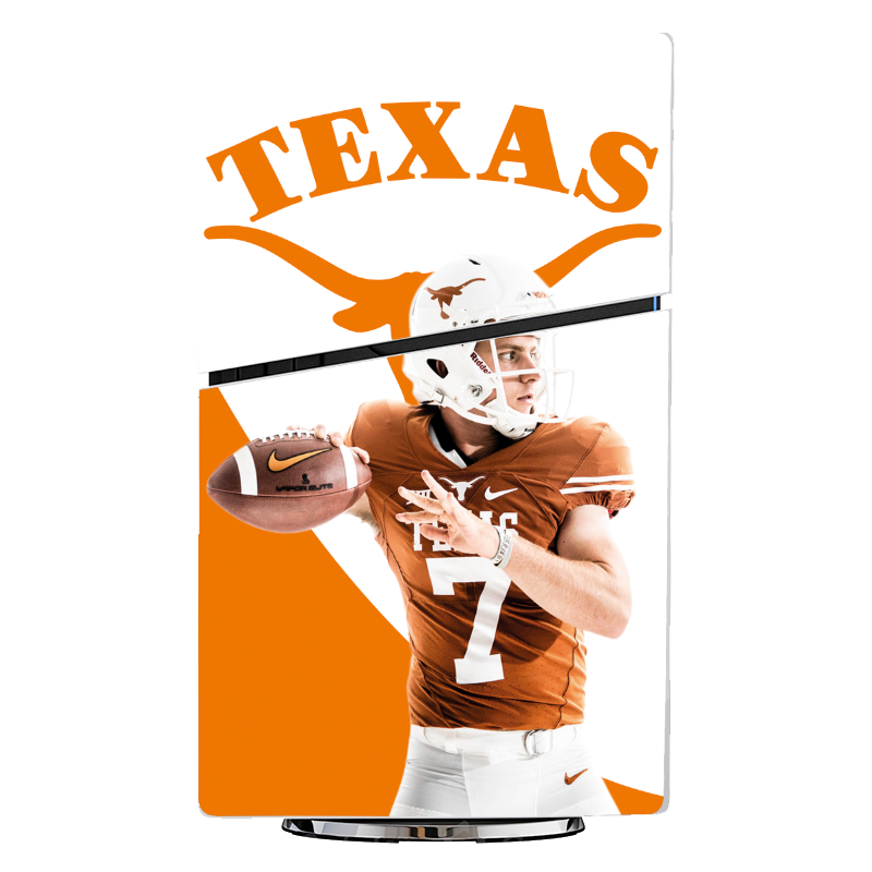 Texas Longhorn Skin Playstation 5 Slim Xonebrand
