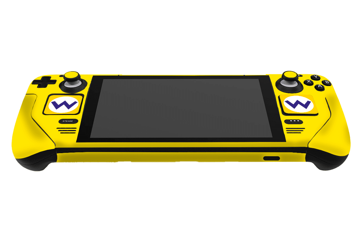 Mario Bros Steam Deck Handheld Gaming Computer Skin