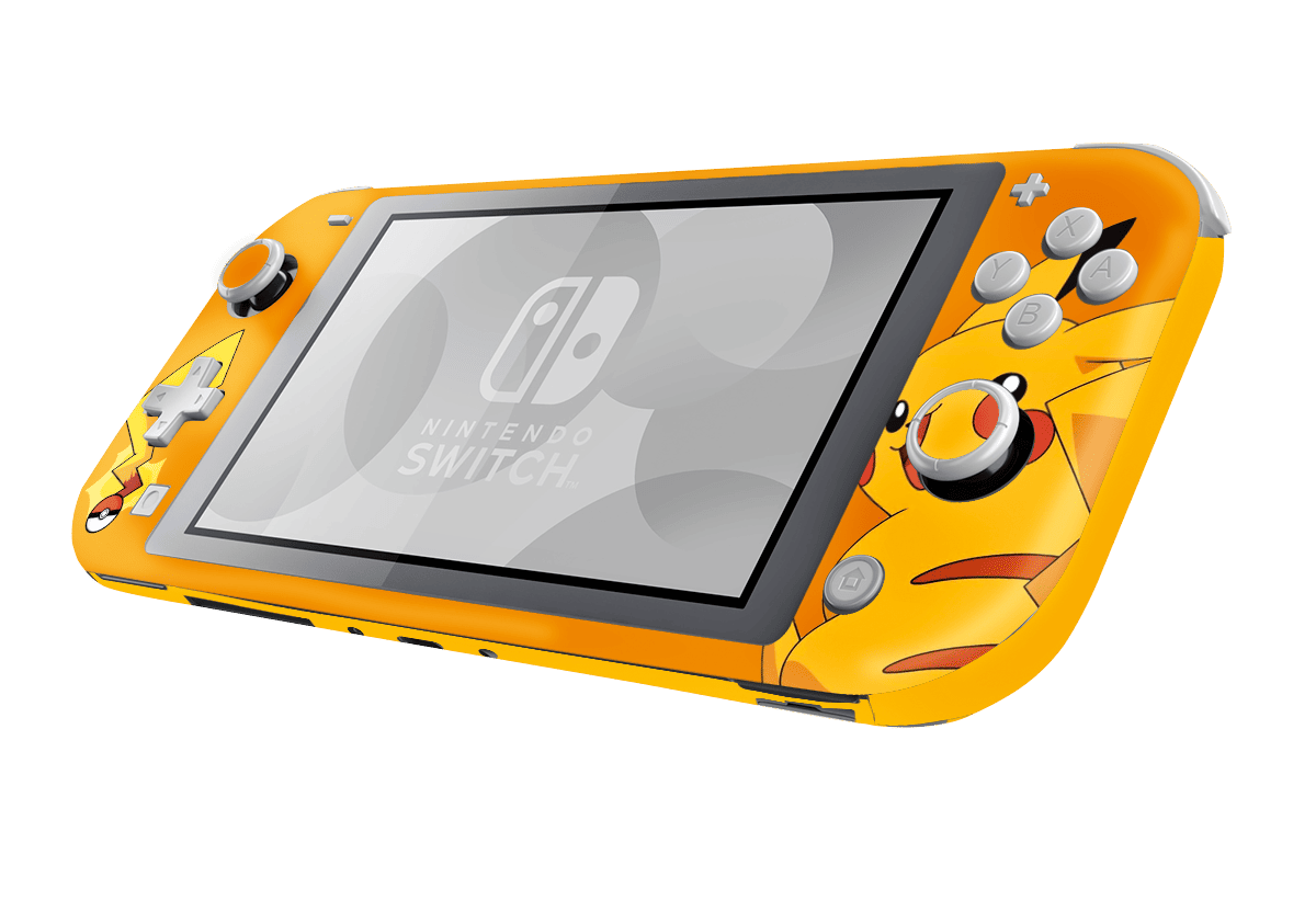 Pokemon Pikachu Skin Nintendo Switch Lite