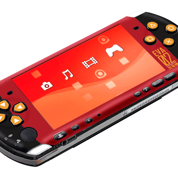 Evangelion Eva 02 Skin Playstation Portable (PSP) Xonebrand