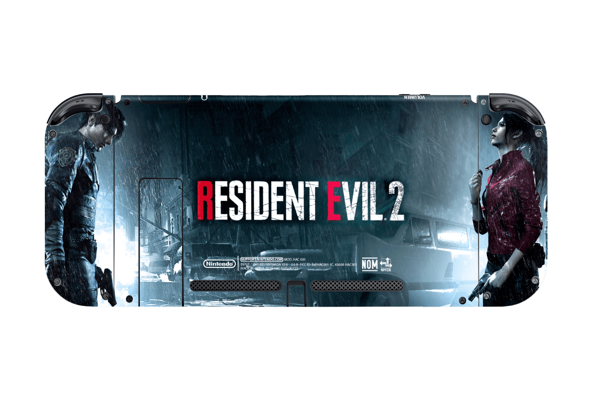 Resident Evil 2 Skin Nintendo Switch (2017) Xonebrand