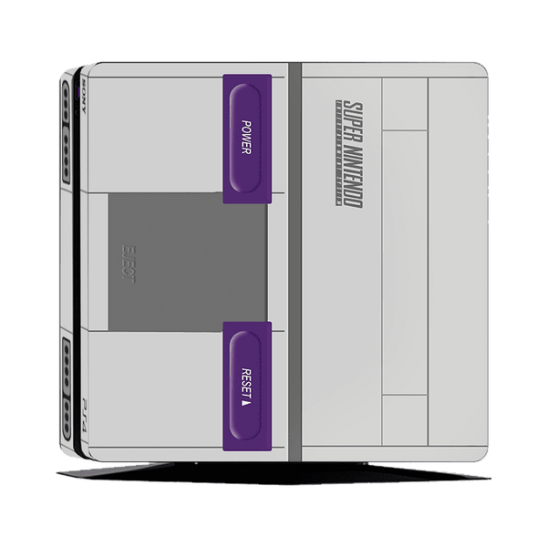 SNES Skin Playstation 4 Slim
