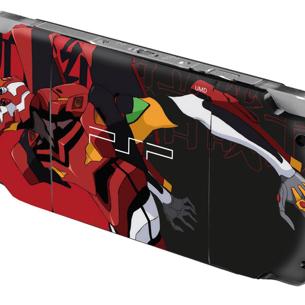 Evangelion Eva 02 Skin Playstation Portable (PSP) Xonebrand