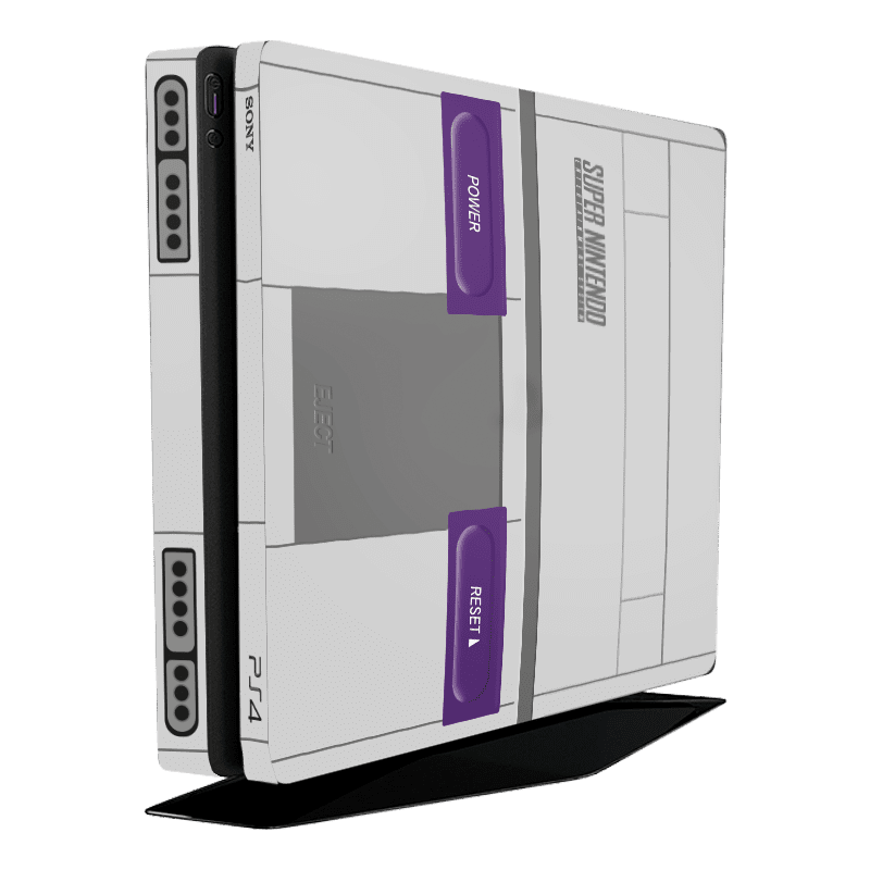 SNES Skin Playstation 4 Slim