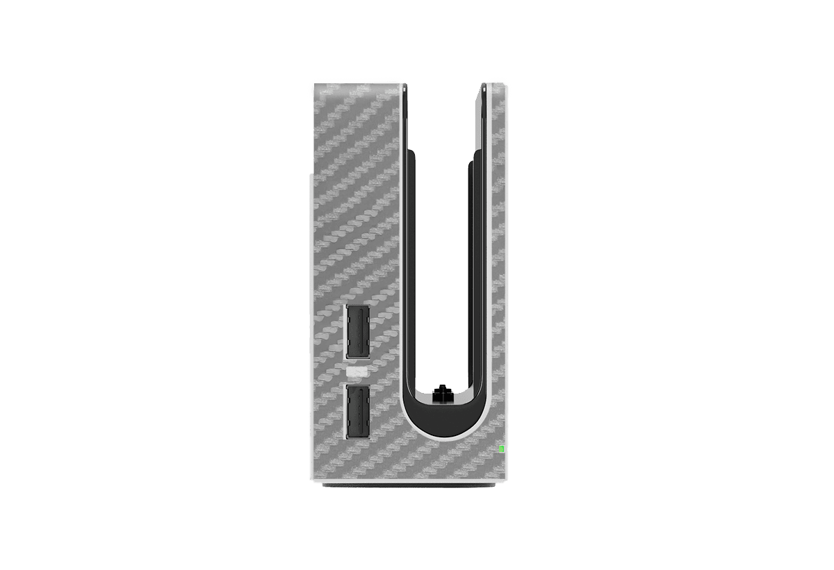 Carbon Fiber Gray Skin Nintendo Switch OLED (2021)