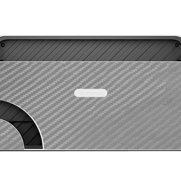 Carbon Fiber Gray Skin Nintendo Switch OLED (2021)