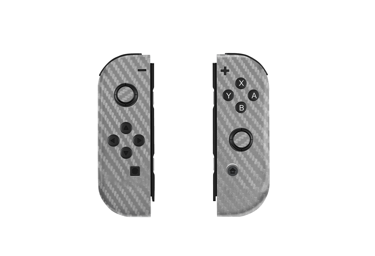 Carbon Fiber Gray Skin Nintendo Switch OLED (2021)