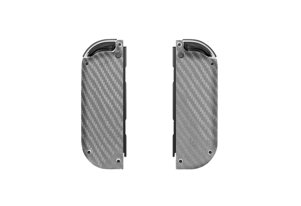 Carbon Fiber Gray Skin Nintendo Switch OLED (2021)