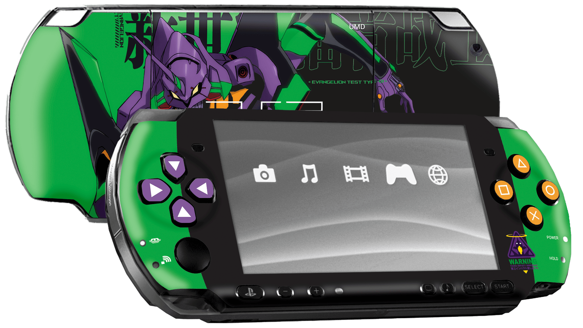 Evangelion Eva 01 Skin Playstation Portable (PSP) Xonebrand
