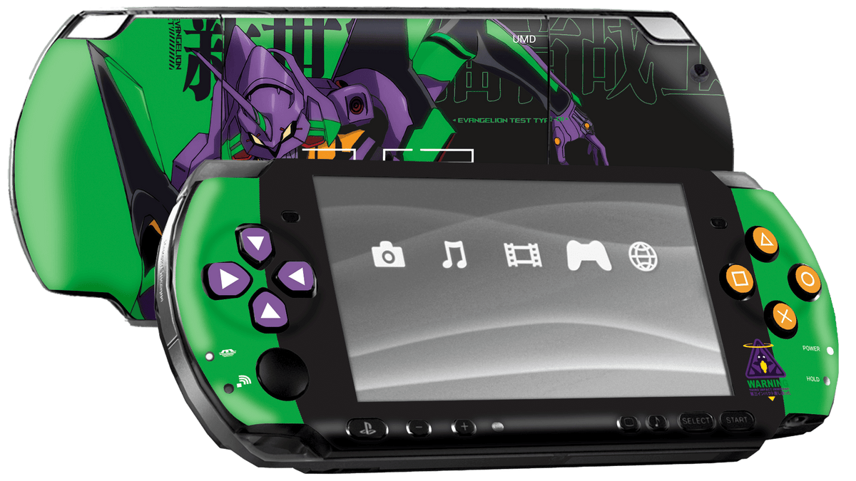 Evangelion Eva 01 Skin Playstation Portable (PSP) Xonebrand