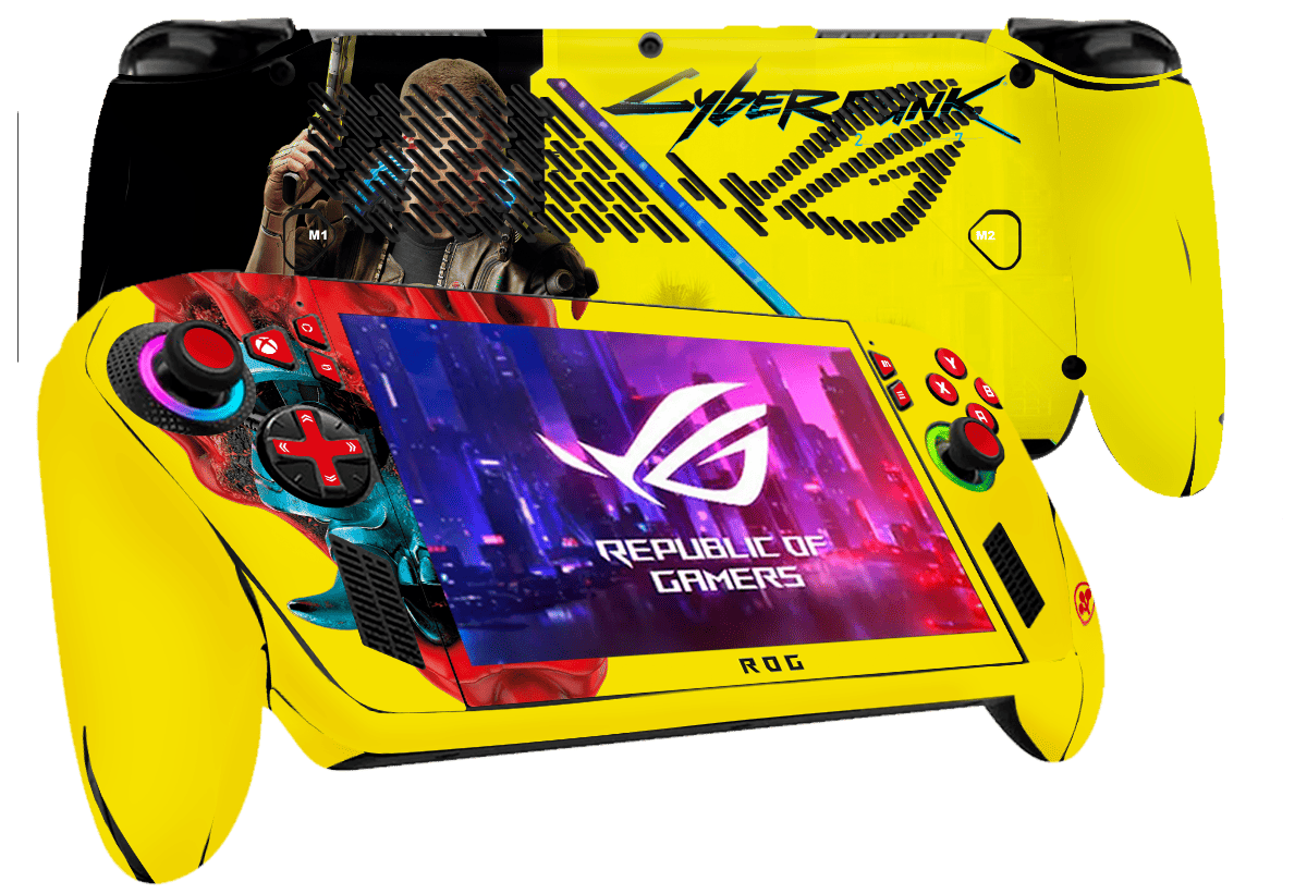 Cyberpunk 2077 Asus ROG Xbox Ally Skin Xonebrand