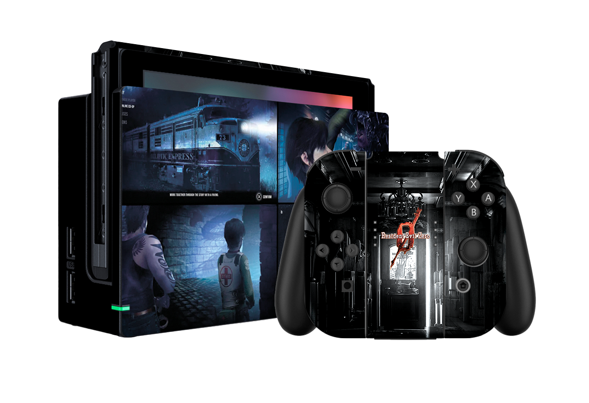 Resident Evil Zero Nintendo Switch Skin