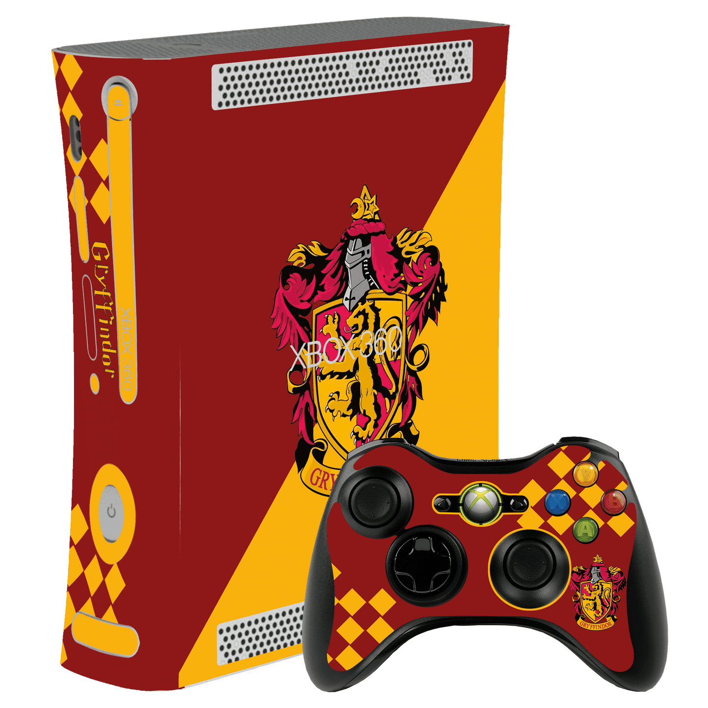 Harry Potter Griffindor Xbox 360 Fat Bundle Skin