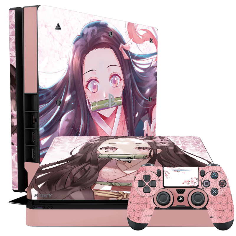 Demon Slayer Nezuko PS4 Slim Bundle Skin