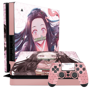 Demon Slayer Nezuko PS4 Slim Bundle Skin