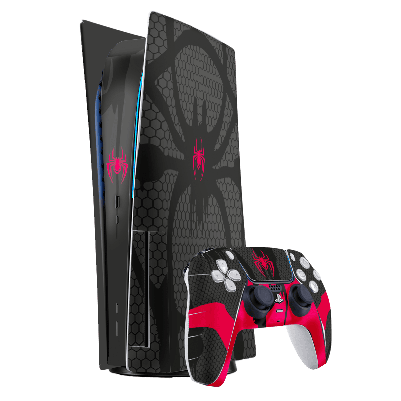 Edición Miles Morales Skin Playstation 5 Fat Xonebrand